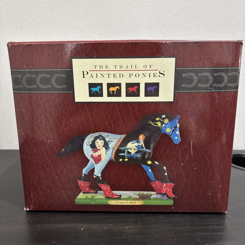 Trail of Painted Ponies 2011 Cowgirls Rule Figurine 1E/679 NIB Sue Sizemore